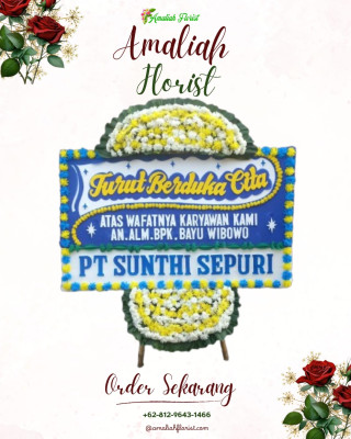 Papan Bunga Duka di Ratu Samban