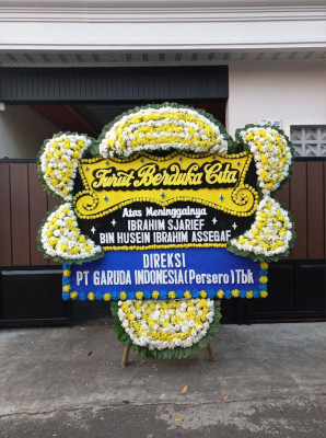 Papan Bunga Duka di Ratu Samban
