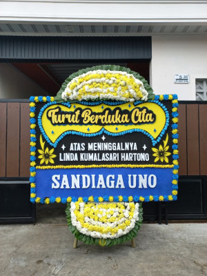 Papan Bunga Duka di Ratu Samban
